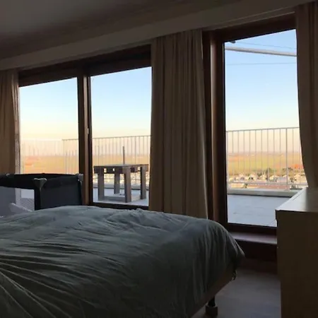 Апартаменты Penthouse Met Zeezicht En 2 Terrassen Миделкерк